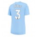 Manchester City Ruben Dias #3 Hjemmedrakt Dame 2023-24 Korte ermer